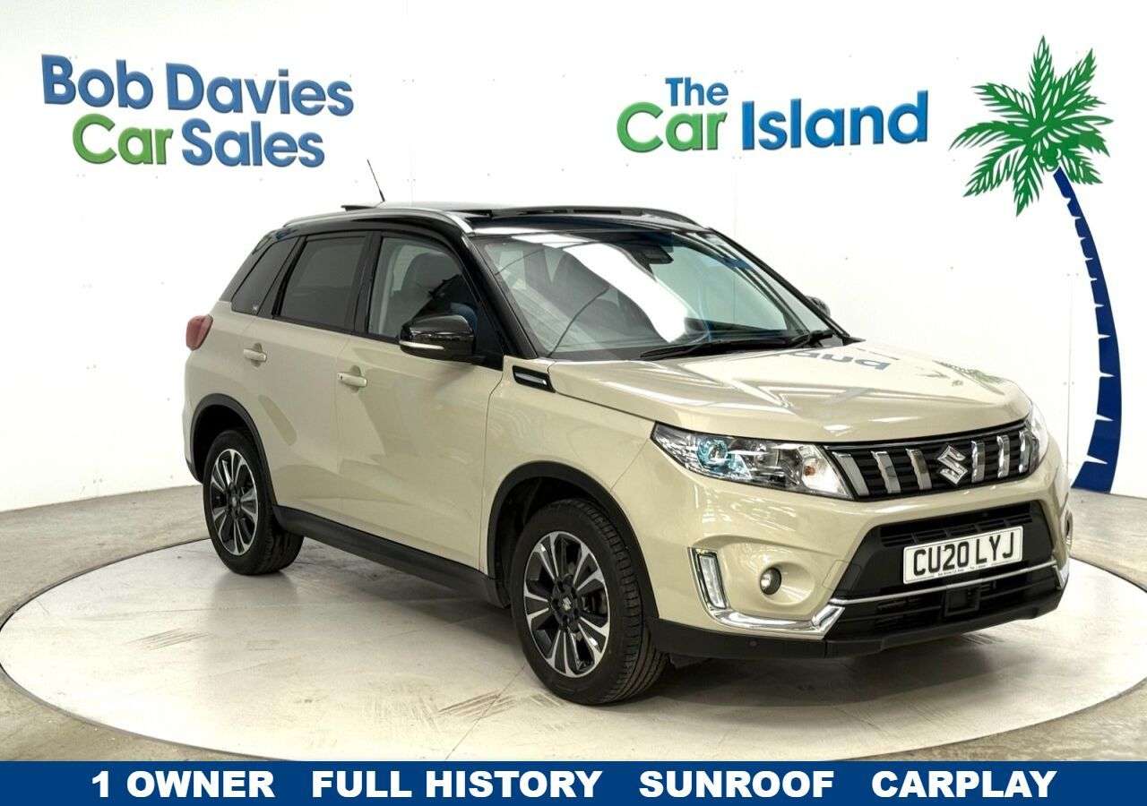 A 2020 SUZUKI VITARA 1.4 Boosterjet SZ5 SUV 5dr Petrol Auto ALLGRIP Euro 6 (s/s) (140 ps) Only 1 A 2020 SUZUKI VITARA 1.4 Boosterjet SZ5 SUV 5dr Petrol Auto ALLGRIP Euro 6 (s/s) (140 ps) Only 1