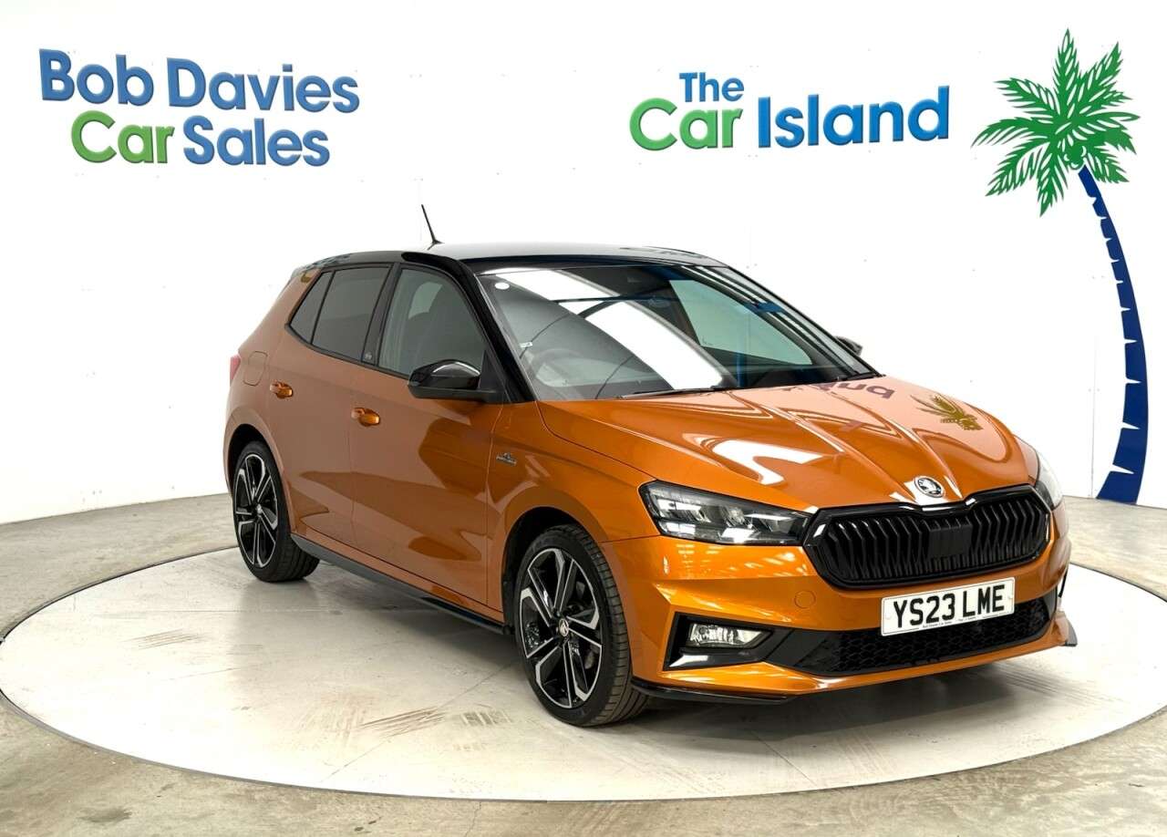 A 2023 SKODA FABIA 1.5 TSI Monte Carlo Hatchback 5dr Petrol DSG Euro 6 (s/s) (150 ps) 18" Allo A 2023 SKODA FABIA 1.5 TSI Monte Carlo Hatchback 5dr Petrol DSG Euro 6 (s/s) (150 ps) 18" Allo