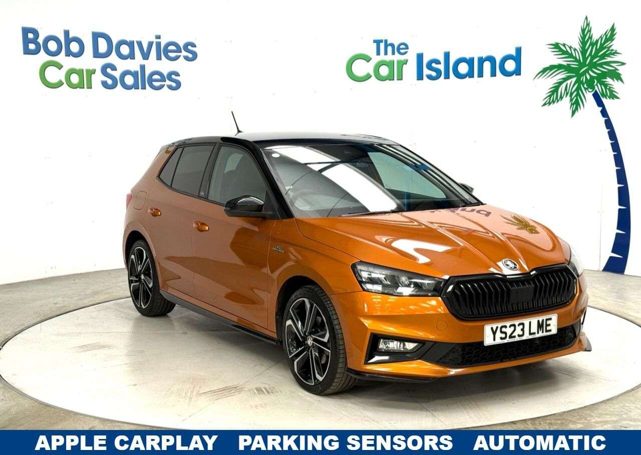 A 2023 SKODA FABIA 1.5 TSI Monte Carlo Hatchback 5dr Petrol DSG Euro 6 (s/s) (150 ps) 18" Allo A 2023 SKODA FABIA 1.5 TSI Monte Carlo Hatchback 5dr Petrol DSG Euro 6 (s/s) (150 ps) 18" Allo