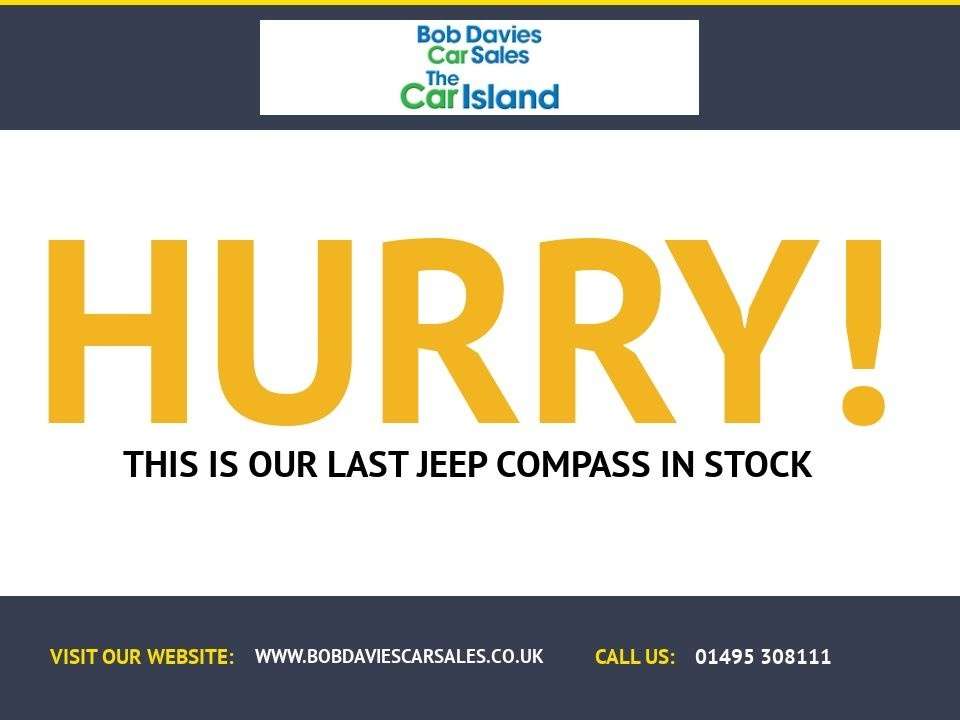 A 2019 JEEP COMPASS 1.6L 5d 118 BHP Parking Camera, Cruise, Bluetooth A 2019 JEEP COMPASS 1.6L 5d 118 BHP Parking Camera, Cruise, Bluetooth