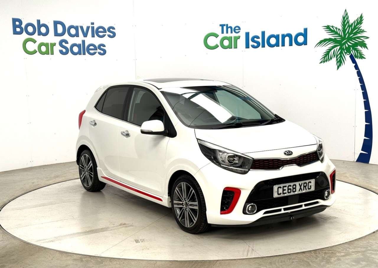 A 2018 KIA PICANTO 1.25 GT-Line S Hatchback 5dr Petrol Manual Euro 6 (83 bhp) Parking Camera & A 2018 KIA PICANTO 1.25 GT-Line S Hatchback 5dr Petrol Manual Euro 6 (83 bhp) Parking Camera &