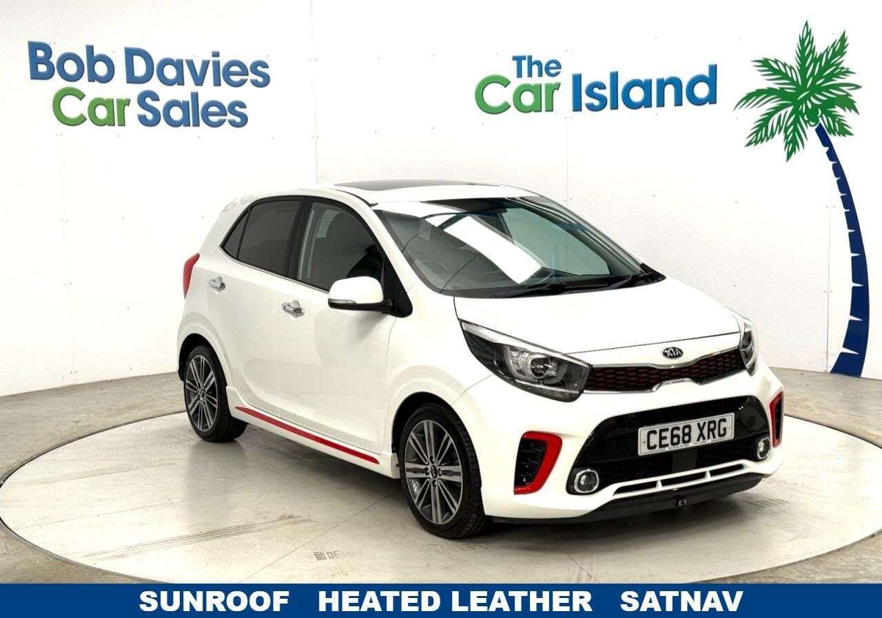 A 2018 KIA PICANTO 1.25 GT-Line S Hatchback 5dr Petrol Manual Euro 6 (83 bhp) Parking Camera & A 2018 KIA PICANTO 1.25 GT-Line S Hatchback 5dr Petrol Manual Euro 6 (83 bhp) Parking Camera &
