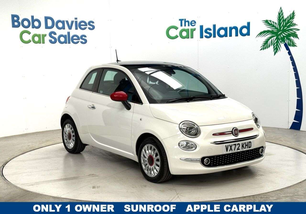 A 2022 FIAT 500 1.0 MHEV RED Hatchback 3dr Petrol Manual Euro 6 (s/s) (70 bhp) CARPLAY & Pa A 2022 FIAT 500 1.0 MHEV RED Hatchback 3dr Petrol Manual Euro 6 (s/s) (70 bhp) CARPLAY & Pa