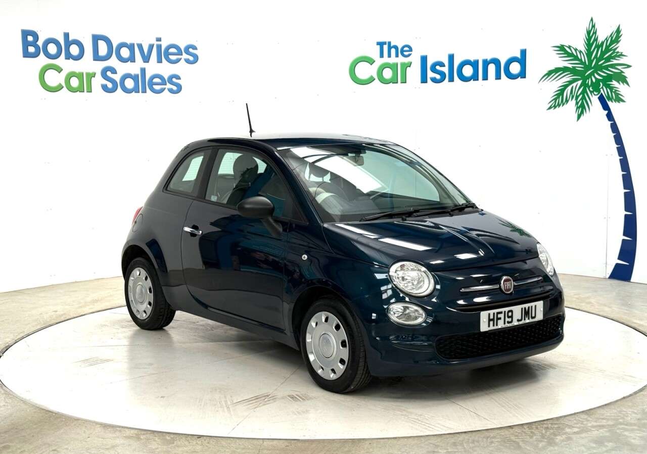 A 2019 FIAT 500 1.2 Pop Hatchback 3dr Petrol Manual Euro 6 (s/s) (69 bhp) Epic Blue Metalli A 2019 FIAT 500 1.2 Pop Hatchback 3dr Petrol Manual Euro 6 (s/s) (69 bhp) Epic Blue Metalli