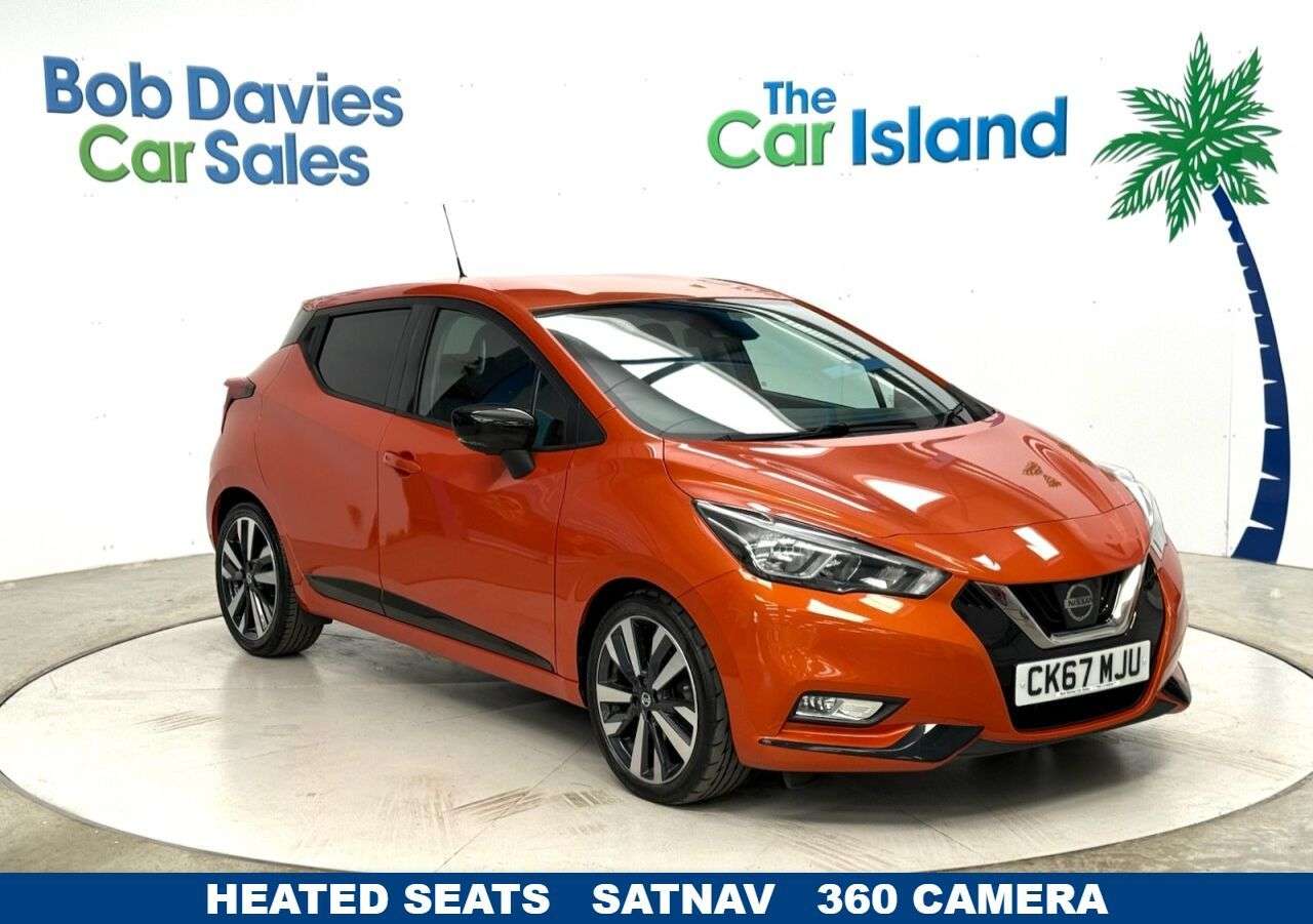 A 2017 NISSAN MICRA 0.9 IG-T Tekna Hatchback 5dr Petrol Manual Euro 6 (s/s) (90 ps) One Owner L A 2017 NISSAN MICRA 0.9 IG-T Tekna Hatchback 5dr Petrol Manual Euro 6 (s/s) (90 ps) One Owner L