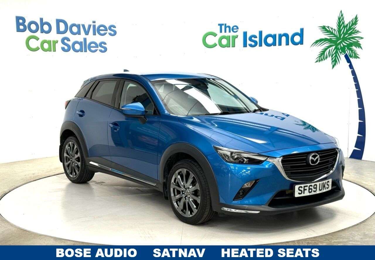 A 2019 MAZDA CX-3 2.0 SKYACTIV-G Sport Nav+ SUV 5dr Petrol Auto Euro 6 (s/s) (121 ps) Heated A 2019 MAZDA CX-3 2.0 SKYACTIV-G Sport Nav+ SUV 5dr Petrol Auto Euro 6 (s/s) (121 ps) Heated
