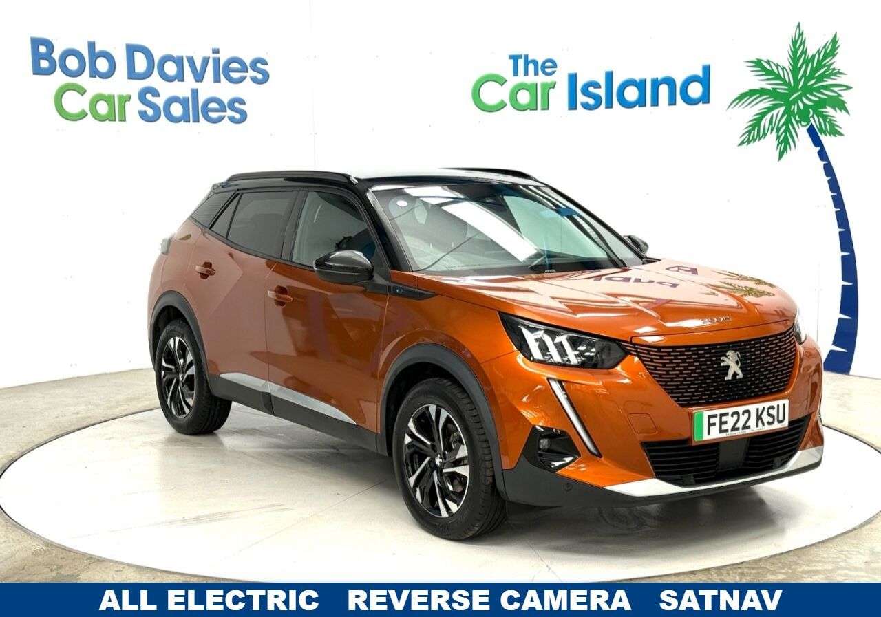 A 2022 PEUGEOT E-2008 50kWh GT SUV 5dr Electric Auto (7kW Charger) (136 ps) Camera, Cruise, Great A 2022 PEUGEOT E-2008 50kWh GT SUV 5dr Electric Auto (7kW Charger) (136 ps) Camera, Cruise, Great