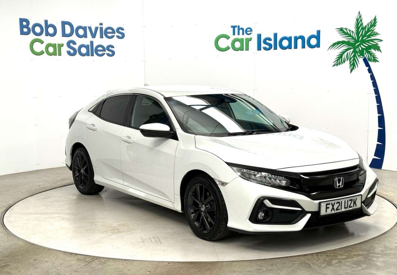 A 2021 HONDA CIVIC 1.0 VTEC Turbo SR Hatchback 5dr Petrol Manual Euro 6 (s/s) (126 ps) Reverse A 2021 HONDA CIVIC 1.0 VTEC Turbo SR Hatchback 5dr Petrol Manual Euro 6 (s/s) (126 ps) Reverse