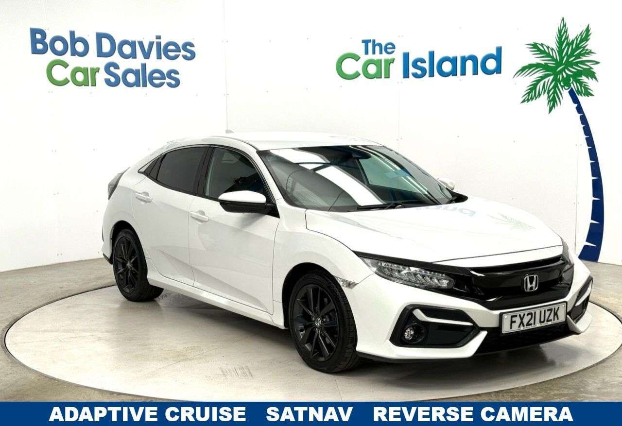 A 2021 HONDA CIVIC 1.0 VTEC Turbo SR Hatchback 5dr Petrol Manual Euro 6 (s/s) (126 ps) Reverse A 2021 HONDA CIVIC 1.0 VTEC Turbo SR Hatchback 5dr Petrol Manual Euro 6 (s/s) (126 ps) Reverse