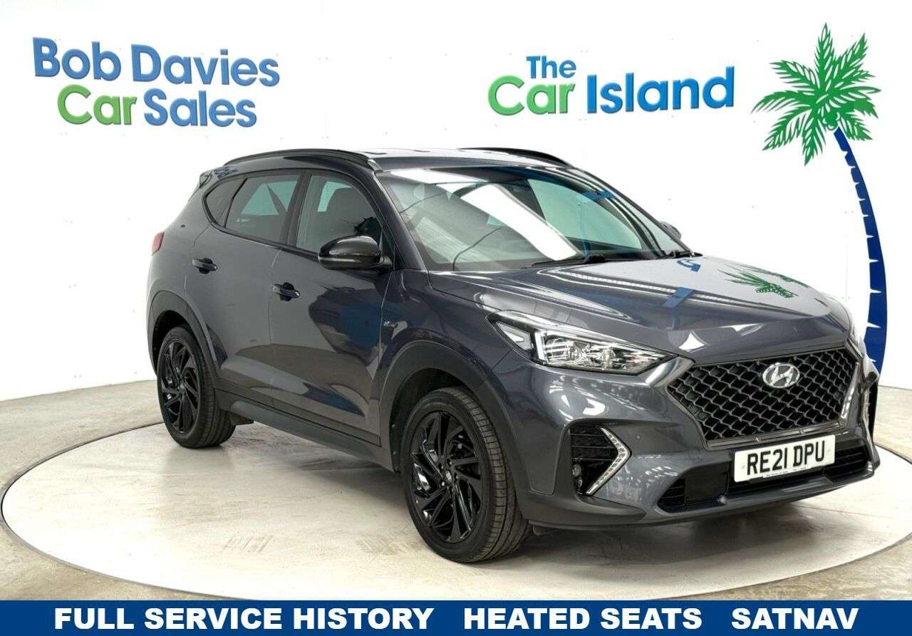 A 2021 HYUNDAI TUCSON 1.6 T-GDi N Line SUV 5dr Petrol Manual Euro 6 (s/s) (177 ps) N-Line, SATNAV A 2021 HYUNDAI TUCSON 1.6 T-GDi N Line SUV 5dr Petrol Manual Euro 6 (s/s) (177 ps) N-Line, SATNAV