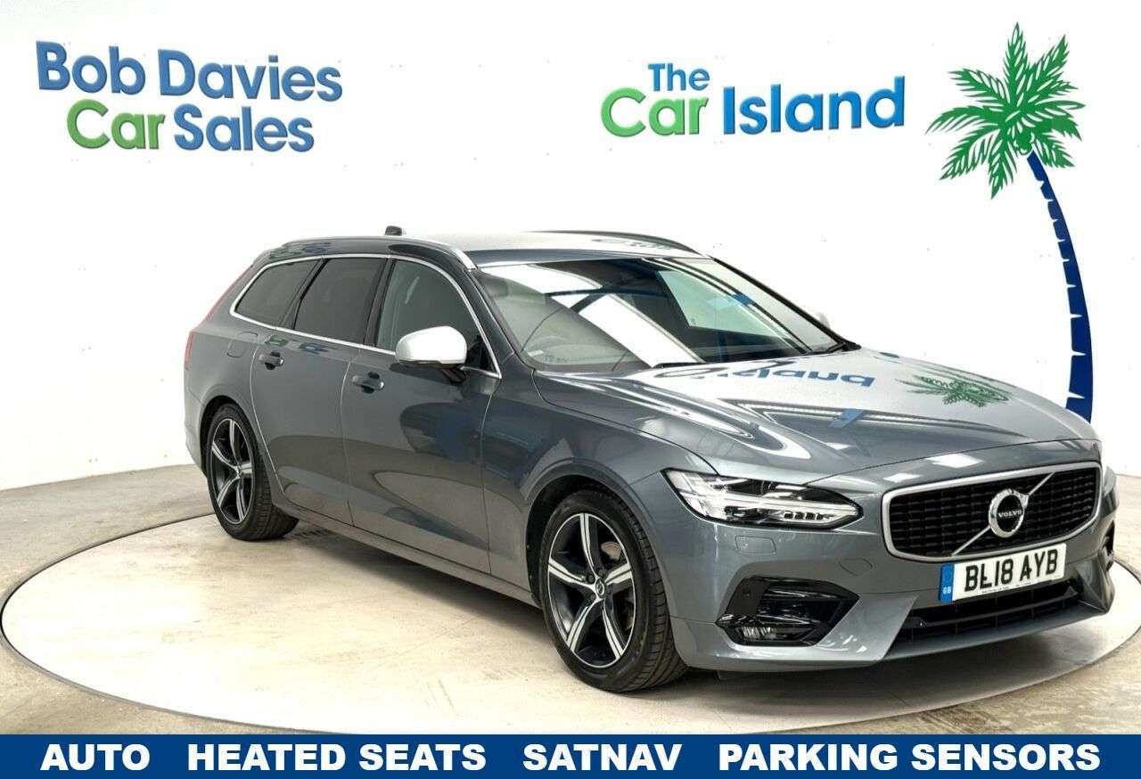 A 2018 VOLVO V90 2.0 D4 R-Design Estate 5dr Diesel Auto Euro 6 (s/s) (190 ps) R-Design, Heat A 2018 VOLVO V90 2.0 D4 R-Design Estate 5dr Diesel Auto Euro 6 (s/s) (190 ps) R-Design, Heat