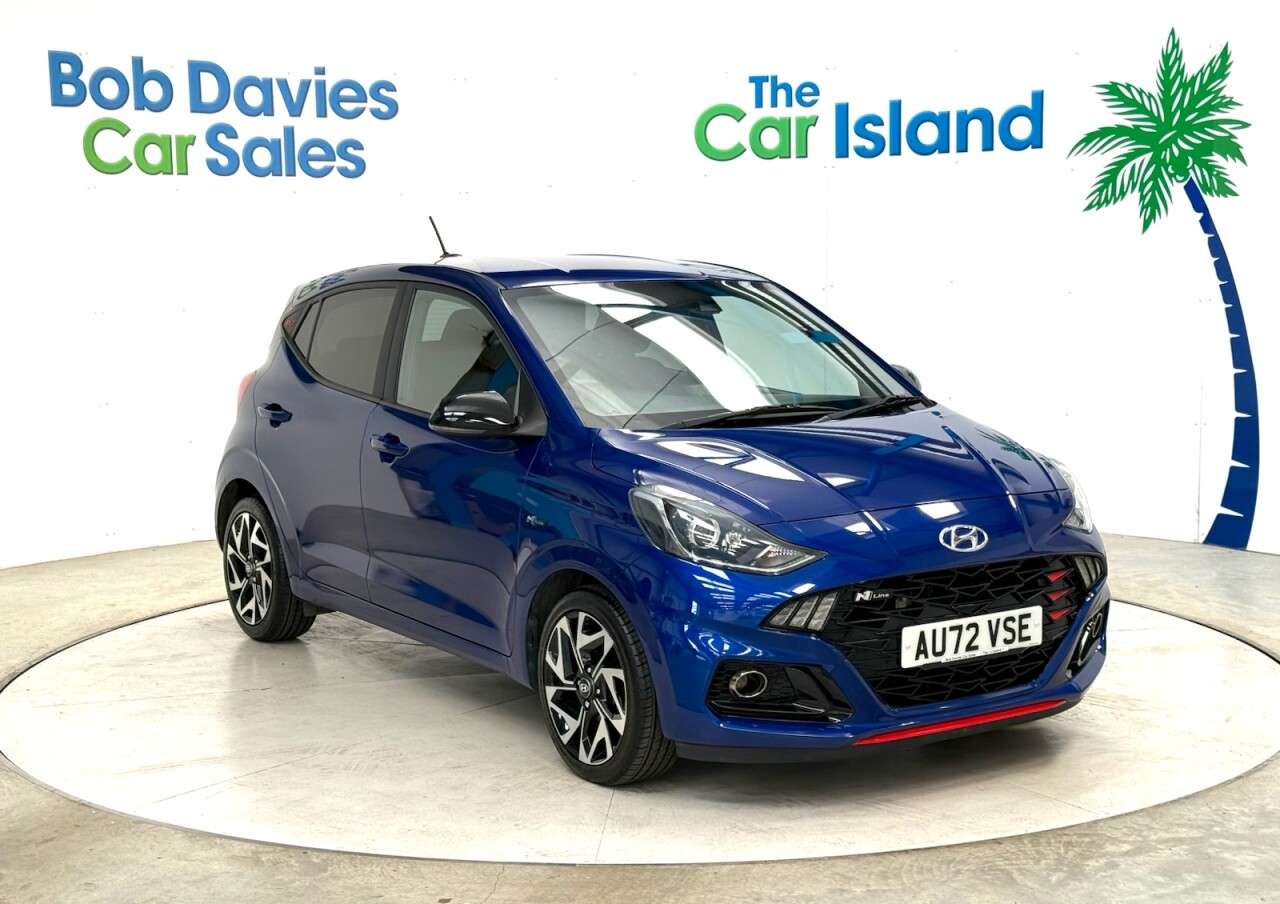 A 2022 HYUNDAI I10 1.0 T-GDi N Line Hatchback 5dr Petrol Manual Euro 6 (s/s) (100 ps) Parking A 2022 HYUNDAI I10 1.0 T-GDi N Line Hatchback 5dr Petrol Manual Euro 6 (s/s) (100 ps) Parking