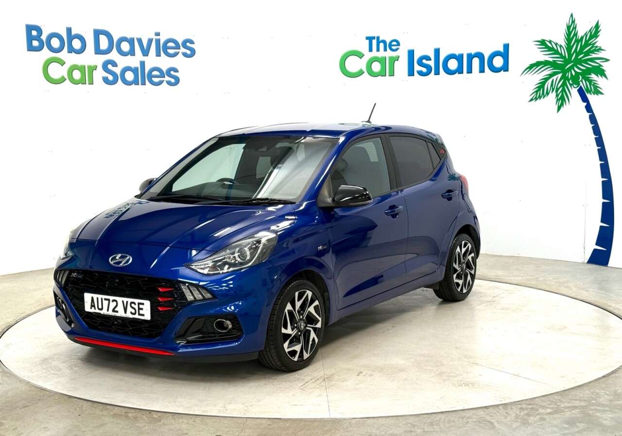 A 2022 HYUNDAI I10 1.0 T-GDi N Line Hatchback 5dr Petrol Manual Euro 6 (s/s) (100 ps) Parking A 2022 HYUNDAI I10 1.0 T-GDi N Line Hatchback 5dr Petrol Manual Euro 6 (s/s) (100 ps) Parking