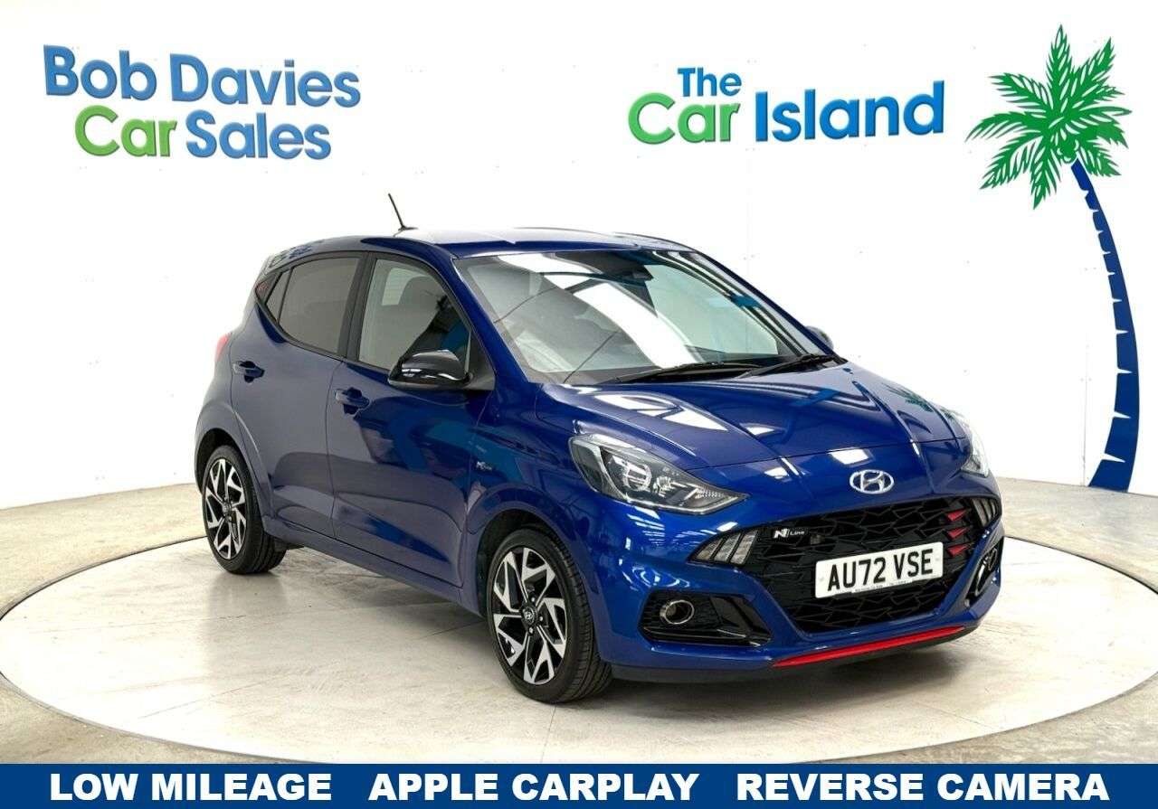 A 2022 HYUNDAI I10 1.0 T-GDi N Line Hatchback 5dr Petrol Manual Euro 6 (s/s) (100 ps) Parking A 2022 HYUNDAI I10 1.0 T-GDi N Line Hatchback 5dr Petrol Manual Euro 6 (s/s) (100 ps) Parking