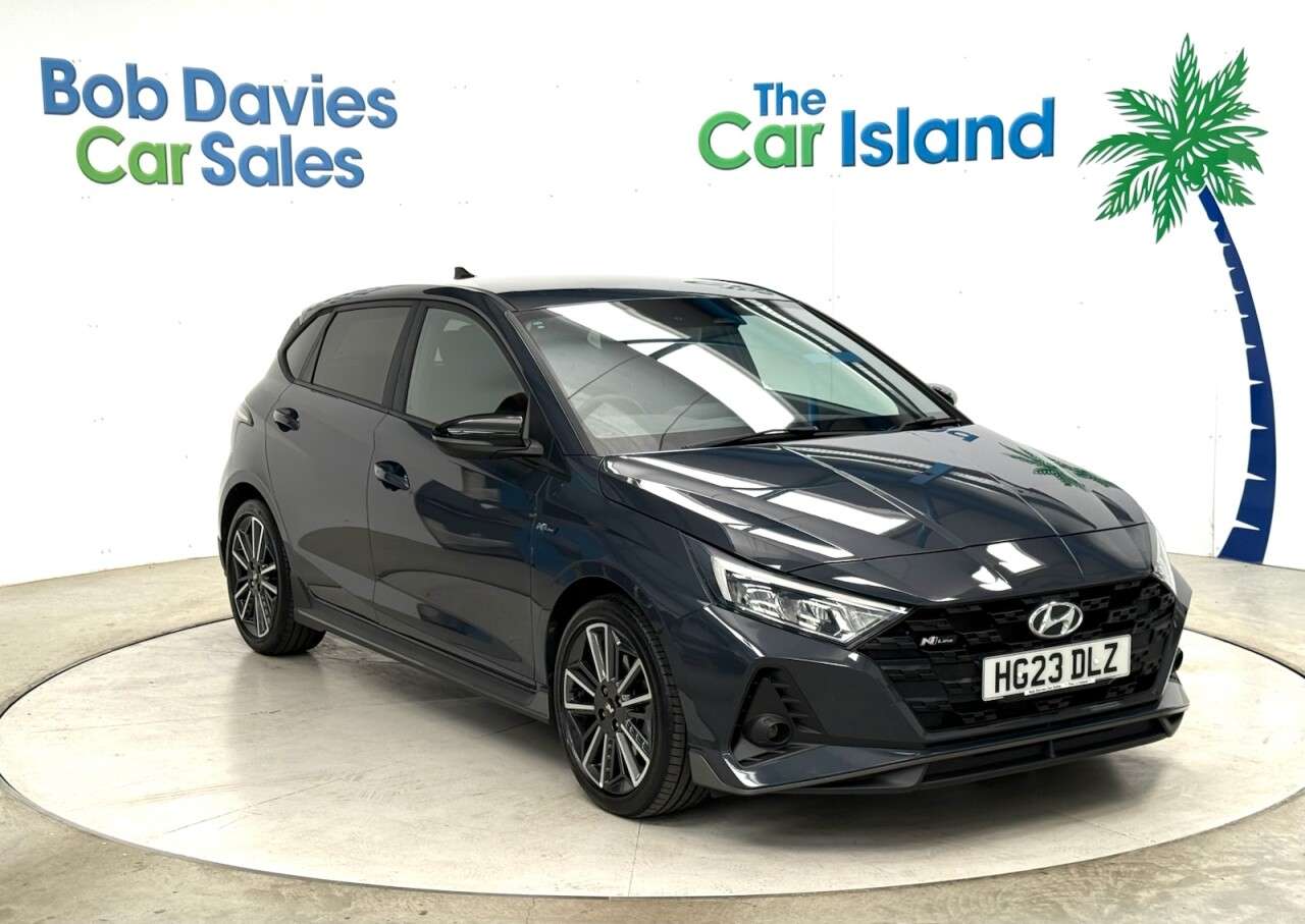 A 2023 HYUNDAI I20 1.0 T-GDi MHEV N Line Hatchback 5dr Petrol Hybrid Manual Euro 6 (s/s) (120 A 2023 HYUNDAI I20 1.0 T-GDi MHEV N Line Hatchback 5dr Petrol Hybrid Manual Euro 6 (s/s) (120