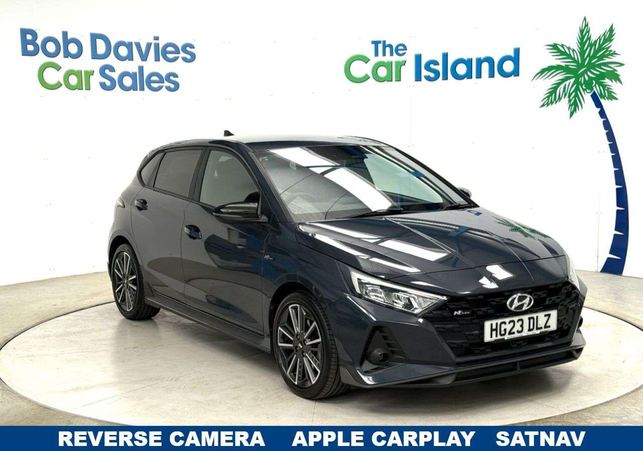 A 2023 HYUNDAI I20 1.0 T-GDi MHEV N Line Hatchback 5dr Petrol Hybrid Manual Euro 6 (s/s) (120 A 2023 HYUNDAI I20 1.0 T-GDi MHEV N Line Hatchback 5dr Petrol Hybrid Manual Euro 6 (s/s) (120