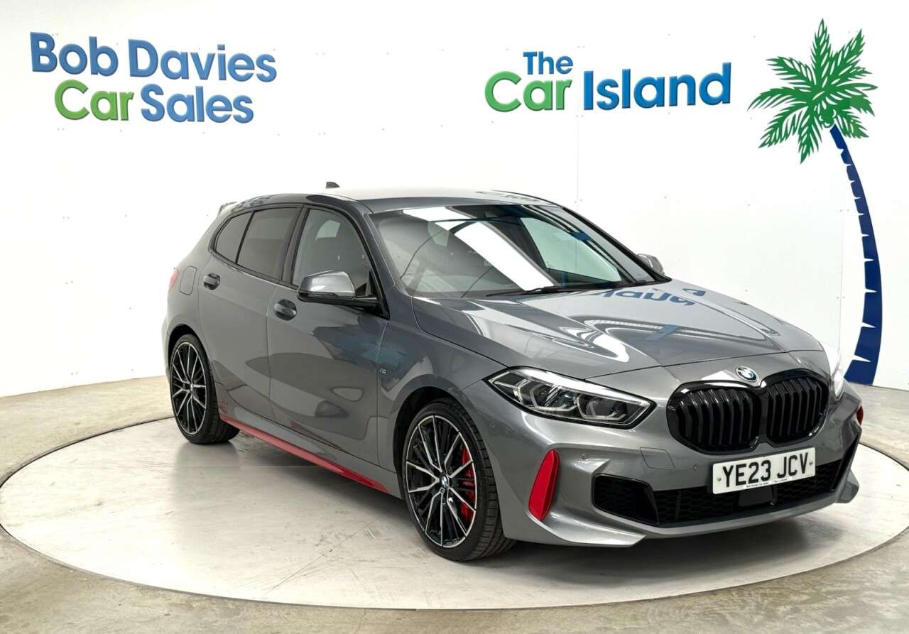 A 2023 BMW 1 SERIES 2.0 128ti (LCP) Hatchback 5dr Petrol Auto Euro 6 (s/s) (265 ps) Pro Pack, H A 2023 BMW 1 SERIES 2.0 128ti (LCP) Hatchback 5dr Petrol Auto Euro 6 (s/s) (265 ps) Pro Pack, H