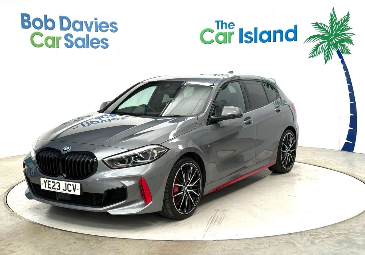 A 2023 BMW 1 SERIES 2.0 128ti (LCP) Hatchback 5dr Petrol Auto Euro 6 (s/s) (265 ps) Pro Pack, H A 2023 BMW 1 SERIES 2.0 128ti (LCP) Hatchback 5dr Petrol Auto Euro 6 (s/s) (265 ps) Pro Pack, H