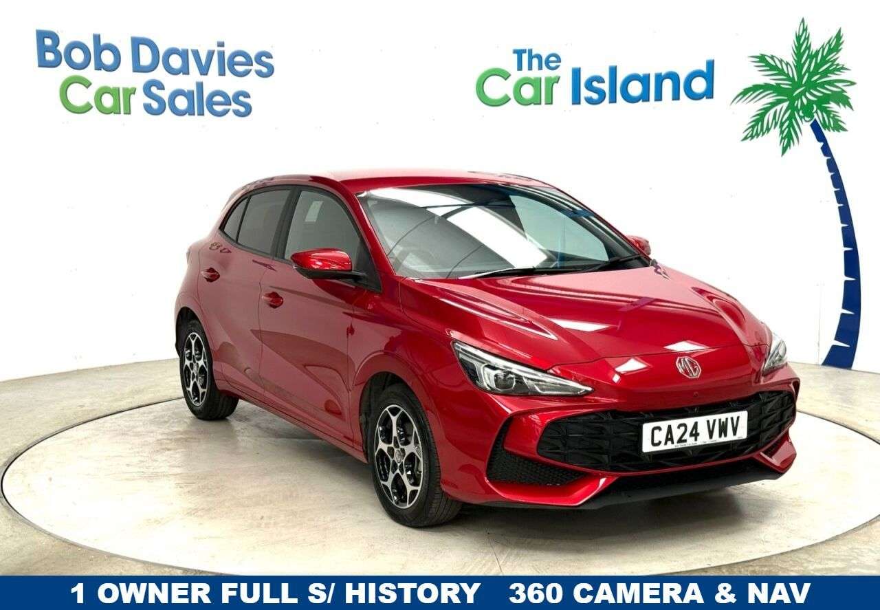 A 2024 MG MG3 1.5 Hybrid+ Trophy Hatchback 5dr Petrol Hybrid Auto Euro 6 (s/s) (194 ps) 7 A 2024 MG MG3 1.5 Hybrid+ Trophy Hatchback 5dr Petrol Hybrid Auto Euro 6 (s/s) (194 ps) 7