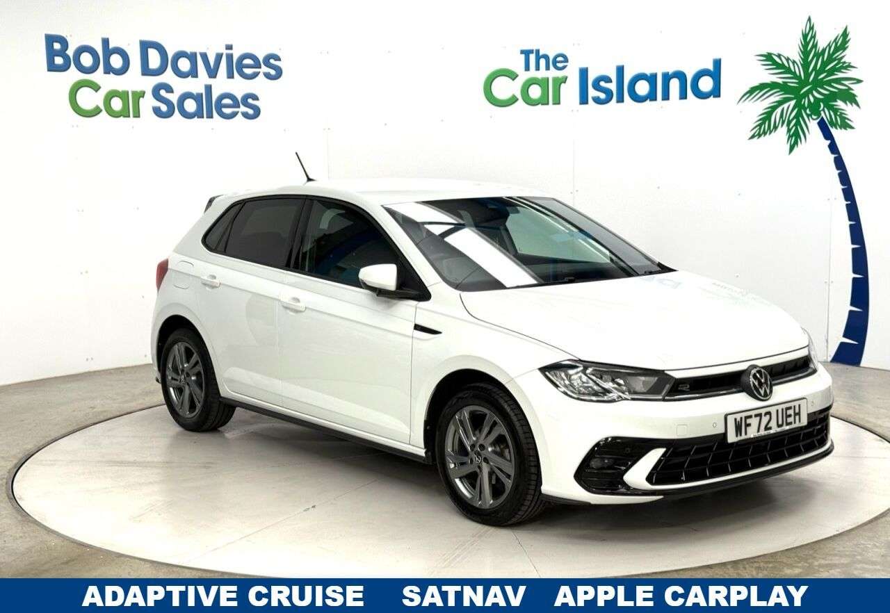 A 2023 VOLKSWAGEN POLO 1.0 TSI R-Line Hatchback 5dr Petrol Manual Euro 6 (s/s) (95 ps) SATNAV, Car A 2023 VOLKSWAGEN POLO 1.0 TSI R-Line Hatchback 5dr Petrol Manual Euro 6 (s/s) (95 ps) SATNAV, Car