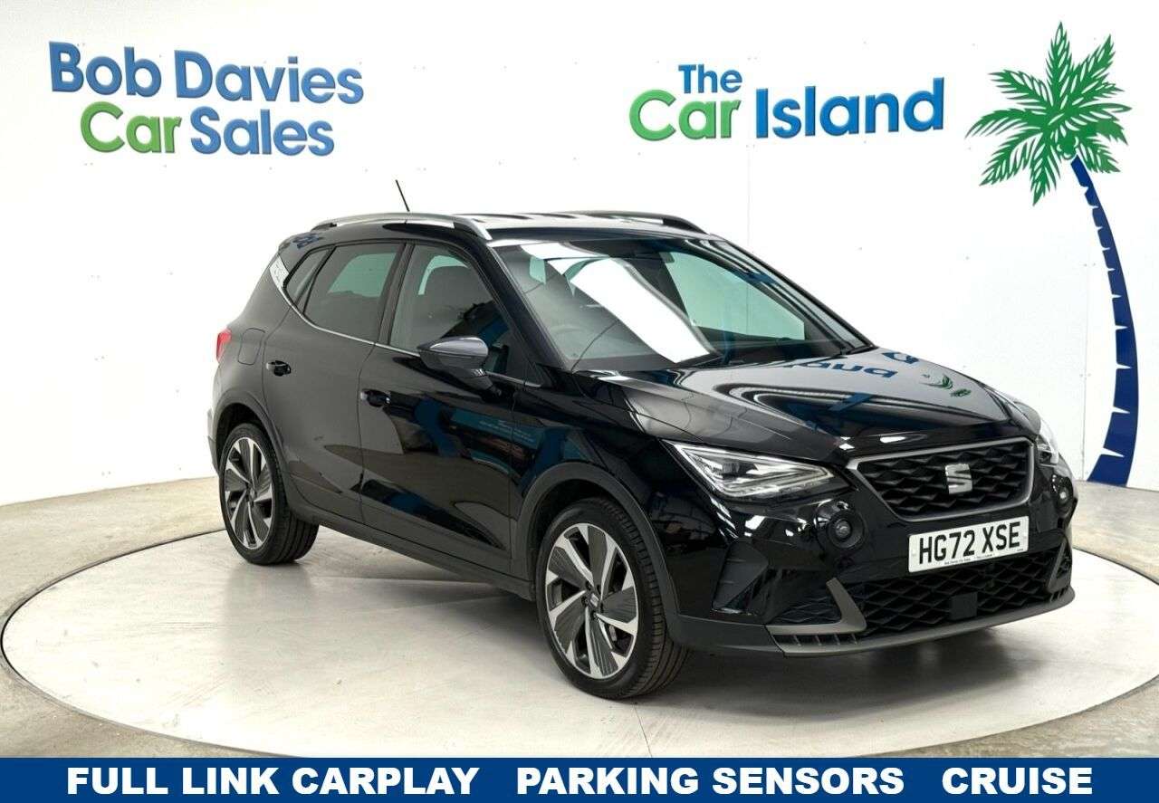 A 2023 SEAT ARONA 1.0 TSI FR Edition SUV 5dr Petrol Manual Euro 6 (s/s) (110 ps) FR Edition, A 2023 SEAT ARONA 1.0 TSI FR Edition SUV 5dr Petrol Manual Euro 6 (s/s) (110 ps) FR Edition,