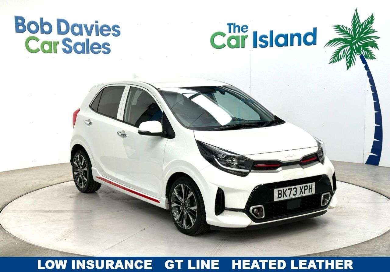 A 2023 KIA PICANTO 1.0 T-GDi GT-Line S Hatchback 5dr Petrol Manual Euro 6 (s/s) (99 bhp) GT-Li A 2023 KIA PICANTO 1.0 T-GDi GT-Line S Hatchback 5dr Petrol Manual Euro 6 (s/s) (99 bhp) GT-Li