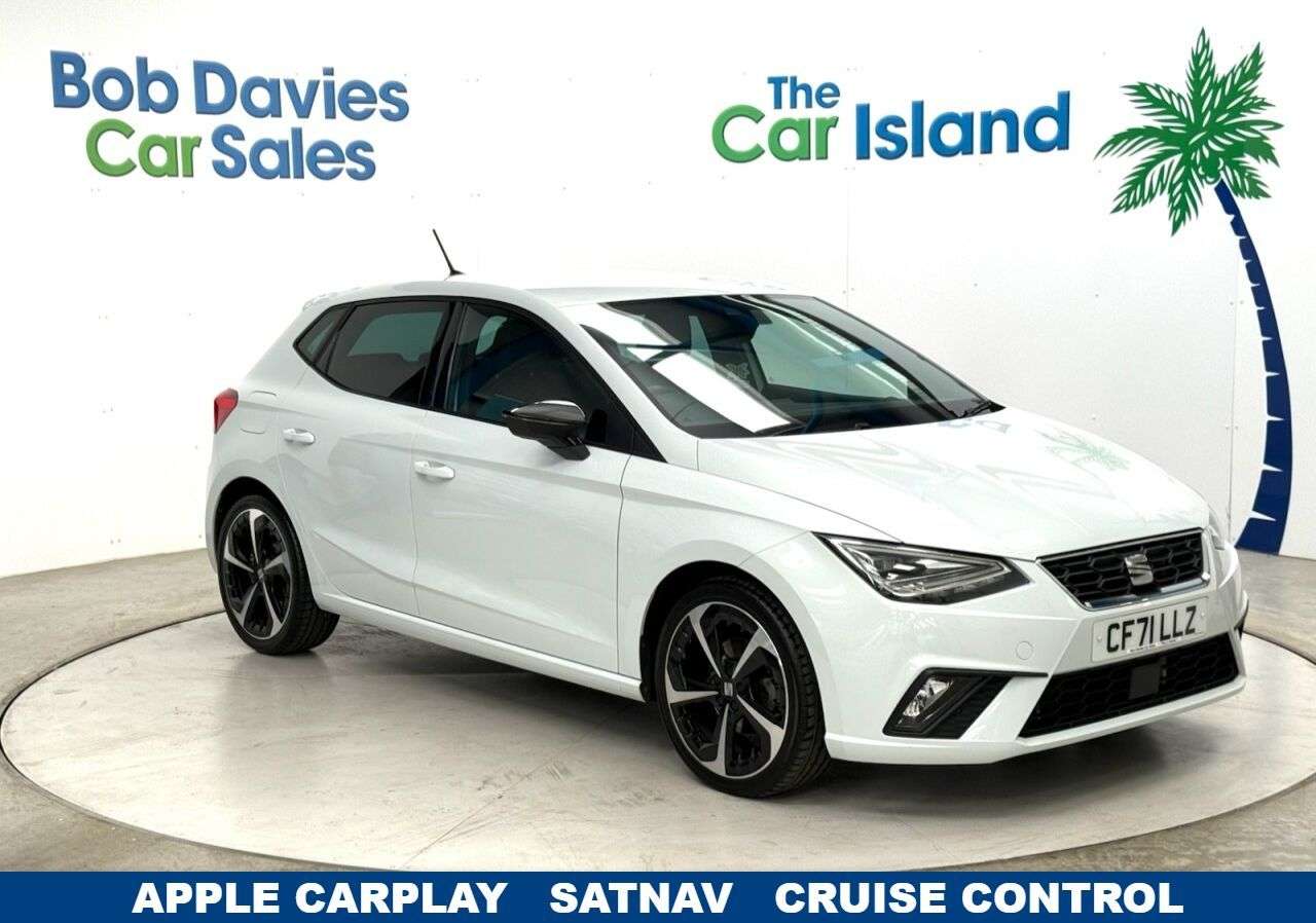 A 2021 SEAT IBIZA 1.0 TSI FR Sport Hatchback 5dr Petrol Manual Euro 6 (s/s) (110 ps) FULL SEA A 2021 SEAT IBIZA 1.0 TSI FR Sport Hatchback 5dr Petrol Manual Euro 6 (s/s) (110 ps) FULL SEA
