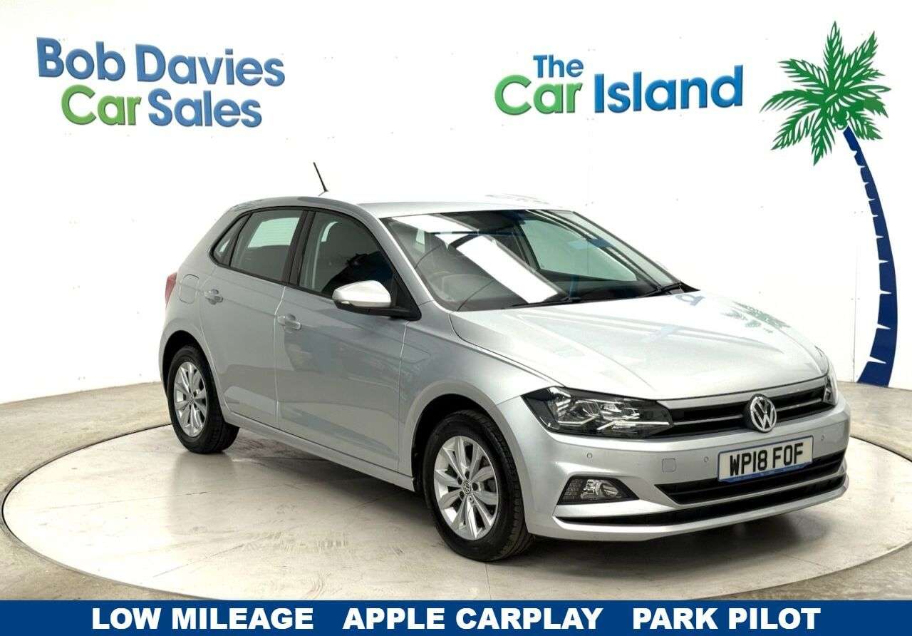 A 2018 VOLKSWAGEN POLO 1.0 TSI SE Hatchback 5dr Petrol Manual Euro 6 (s/s) (95 ps) Apple Carplay T A 2018 VOLKSWAGEN POLO 1.0 TSI SE Hatchback 5dr Petrol Manual Euro 6 (s/s) (95 ps) Apple Carplay T