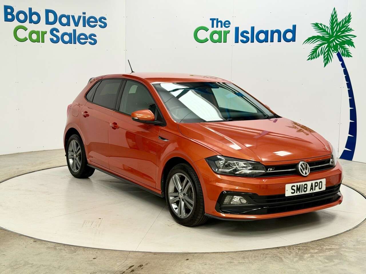 A 2018 VOLKSWAGEN POLO 1.0 TSI R-Line Hatchback 5dr Petrol Manual Euro 6 (s/s) (115 ps) Great Serv A 2018 VOLKSWAGEN POLO 1.0 TSI R-Line Hatchback 5dr Petrol Manual Euro 6 (s/s) (115 ps) Great Serv