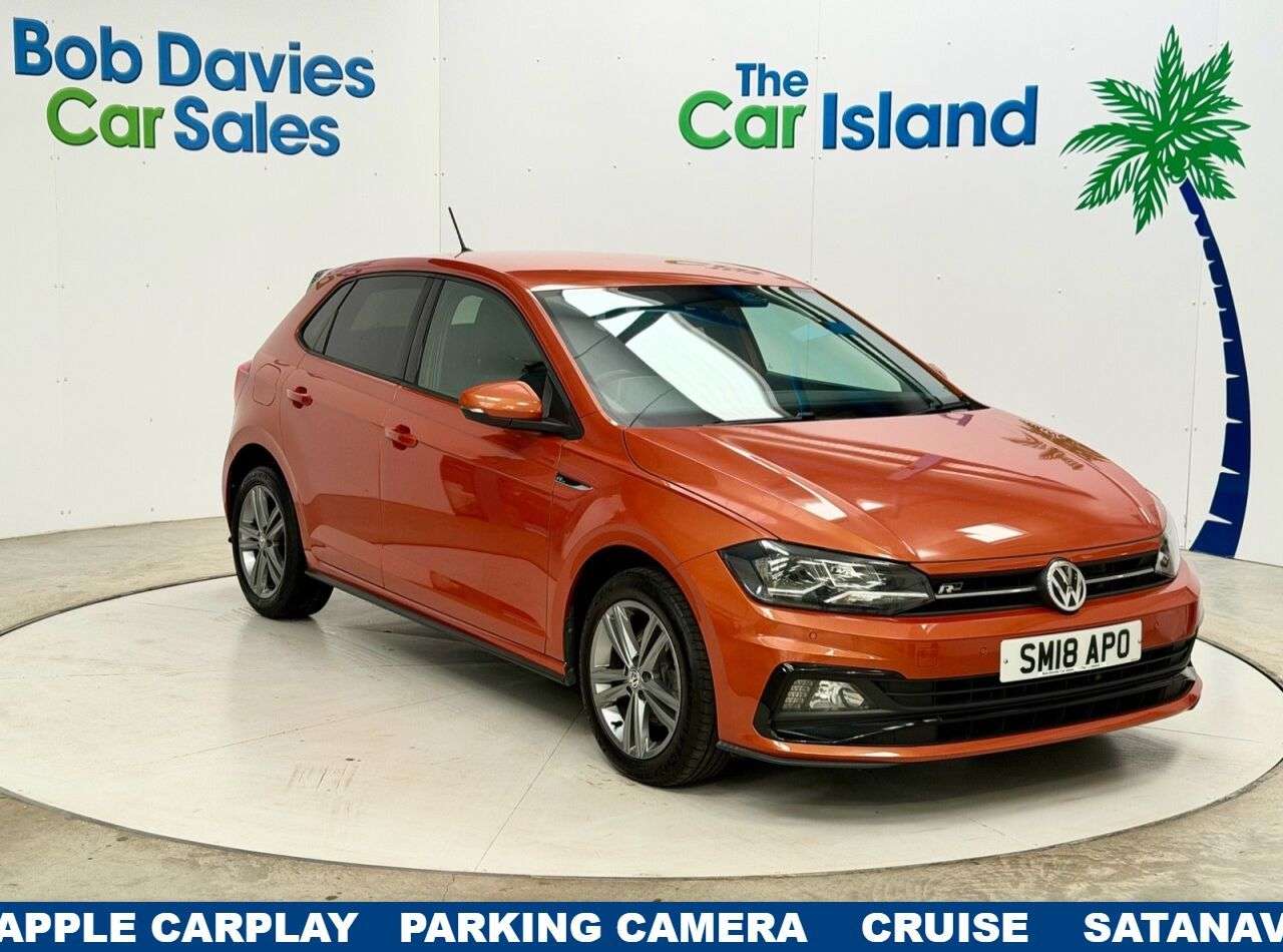 A 2018 VOLKSWAGEN POLO 1.0 TSI R-Line Hatchback 5dr Petrol Manual Euro 6 (s/s) (115 ps) Great Serv A 2018 VOLKSWAGEN POLO 1.0 TSI R-Line Hatchback 5dr Petrol Manual Euro 6 (s/s) (115 ps) Great Serv