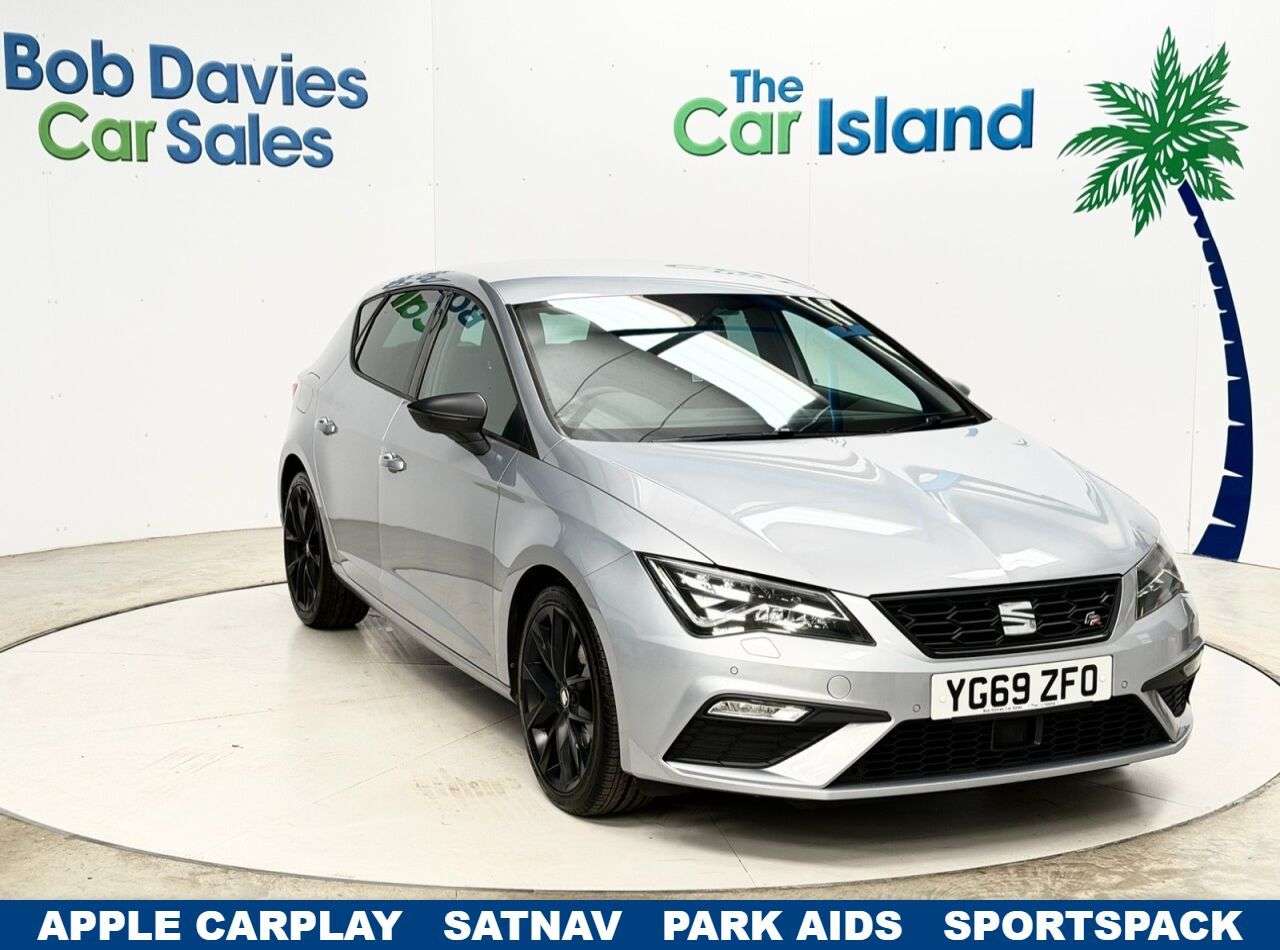 A 2019 SEAT LEON 1.5 TSI EVO FR Black Edition Hatchback 5dr Petrol Manual Euro 6 (s/s) (150 A 2019 SEAT LEON 1.5 TSI EVO FR Black Edition Hatchback 5dr Petrol Manual Euro 6 (s/s) (150