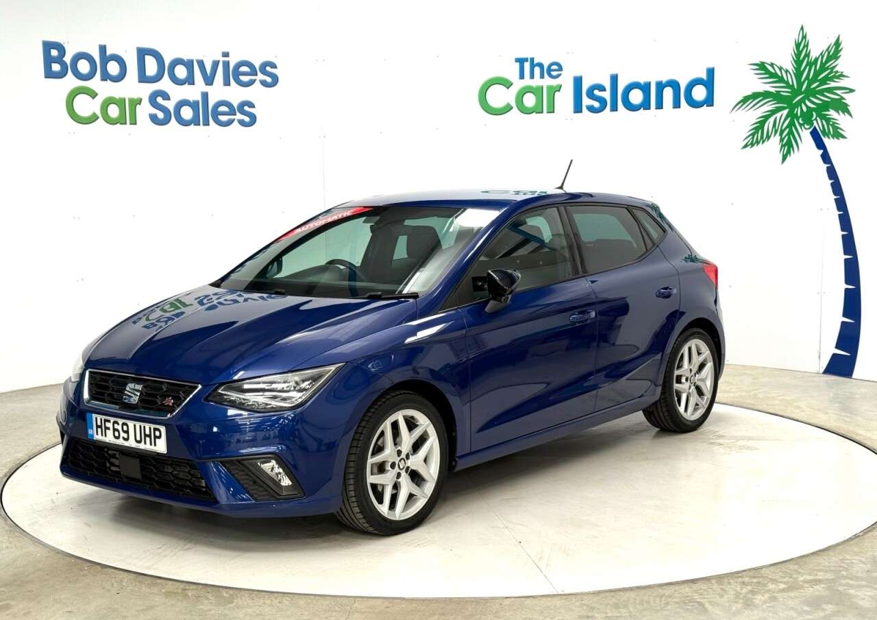 A 2019 SEAT IBIZA 1.0 TSI FR Hatchback 5dr Petrol DSG Euro 6 (s/s) GPF (115 ps) FULL Service A 2019 SEAT IBIZA 1.0 TSI FR Hatchback 5dr Petrol DSG Euro 6 (s/s) GPF (115 ps) FULL Service