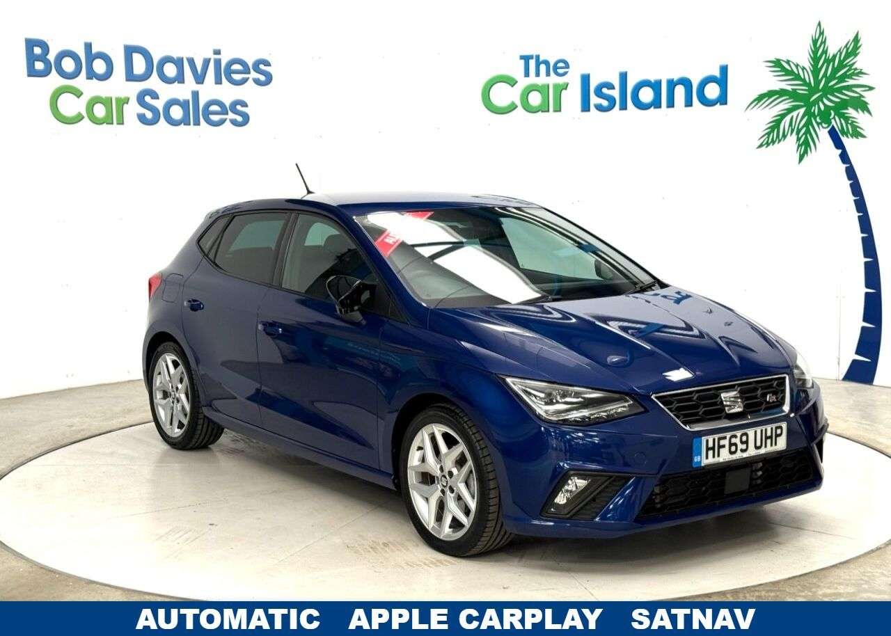 A 2019 SEAT IBIZA 1.0 TSI FR Hatchback 5dr Petrol DSG Euro 6 (s/s) GPF (115 ps) FULL Service A 2019 SEAT IBIZA 1.0 TSI FR Hatchback 5dr Petrol DSG Euro 6 (s/s) GPF (115 ps) FULL Service