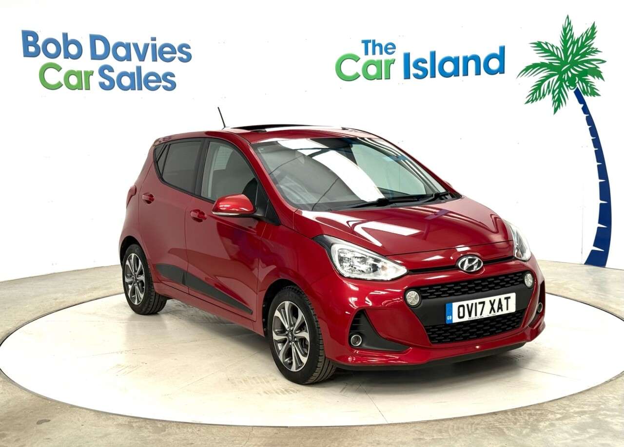 A 2017 HYUNDAI I10 1.2 Premium SE Hatchback 5dr Petrol Auto Euro 6 (87 ps) Sunroof, Bluetooth, A 2017 HYUNDAI I10 1.2 Premium SE Hatchback 5dr Petrol Auto Euro 6 (87 ps) Sunroof, Bluetooth,