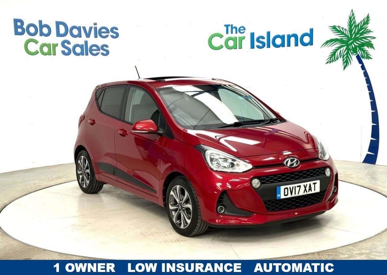 A 2017 HYUNDAI I10 1.2 Premium SE Hatchback 5dr Petrol Auto Euro 6 (87 ps) Sunroof, Bluetooth, A 2017 HYUNDAI I10 1.2 Premium SE Hatchback 5dr Petrol Auto Euro 6 (87 ps) Sunroof, Bluetooth,