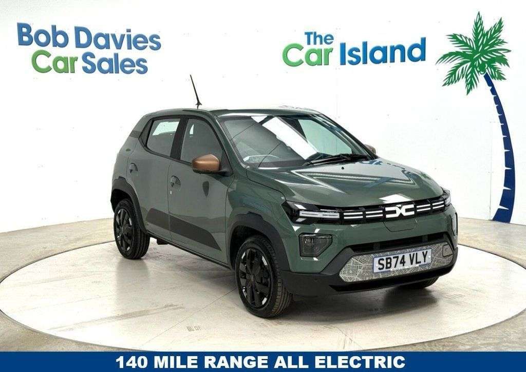 A 2024 DACIA SPRING 65 26.8kWh EXTREME Hatchback 5dr Electric Auto (65 ps) Parking Camera & Ful A 2024 DACIA SPRING 65 26.8kWh EXTREME Hatchback 5dr Electric Auto (65 ps) Parking Camera & Ful