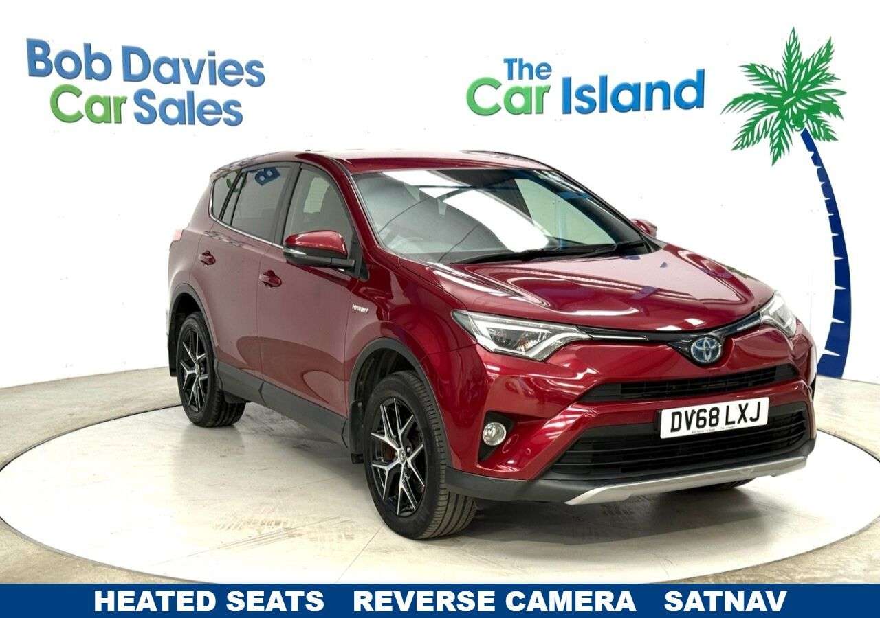 A 2018 TOYOTA RAV4 2.5 VVT-h Design SUV 5dr Petrol Hybrid CVT 4WD Euro 6 (s/s) (197 ps) Revers A 2018 TOYOTA RAV4 2.5 VVT-h Design SUV 5dr Petrol Hybrid CVT 4WD Euro 6 (s/s) (197 ps) Revers