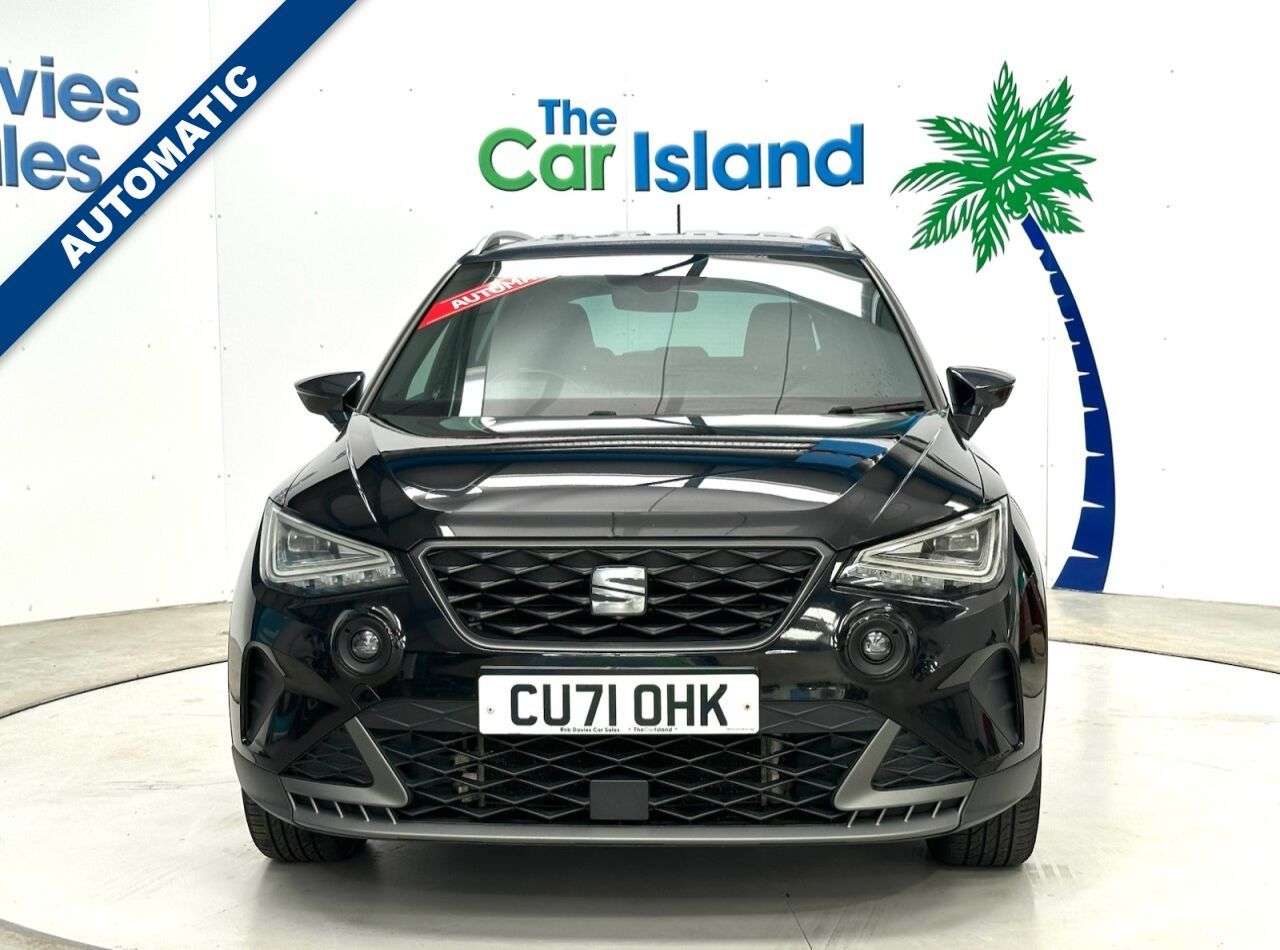 A 2021 SEAT ARONA 1.0 TSI FR SUV 5dr Petrol DSG Euro 6 (s/s) (110 ps) Cruise Control, Mobile A 2021 SEAT ARONA 1.0 TSI FR SUV 5dr Petrol DSG Euro 6 (s/s) (110 ps) Cruise Control, Mobile