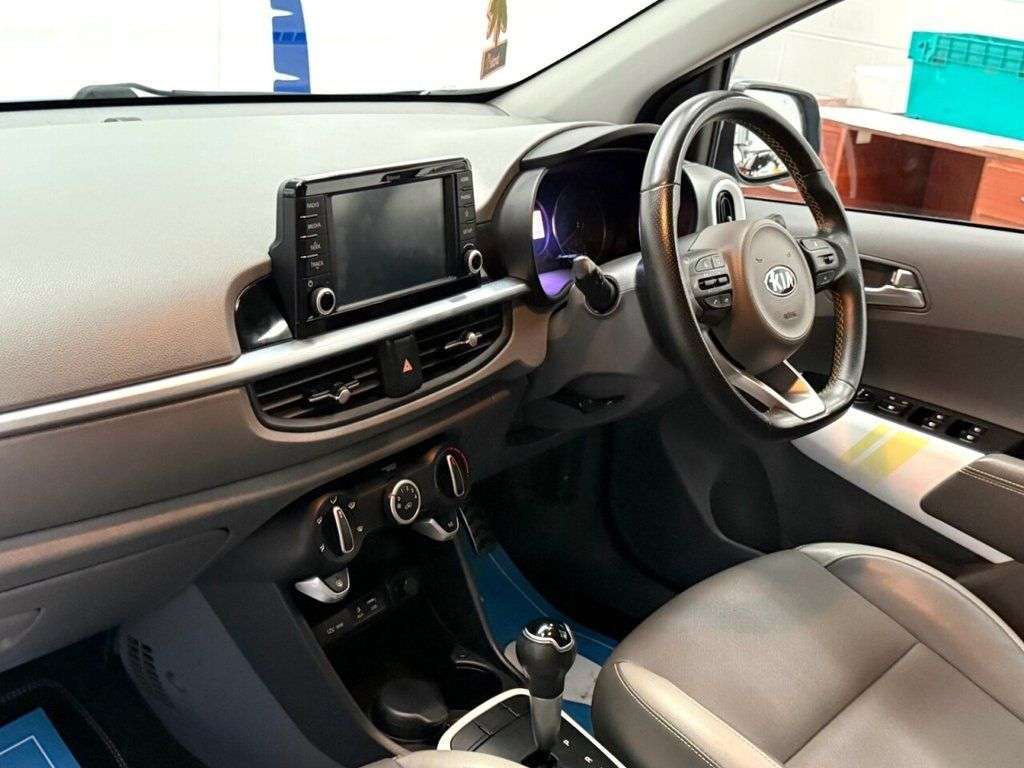 A 2019 KIA PICANTO 1.25 X-Line Hatchback 5dr Petrol Auto Euro 6 (83 bhp) AUTO, Full Leather, P A 2019 KIA PICANTO 1.25 X-Line Hatchback 5dr Petrol Auto Euro 6 (83 bhp) AUTO, Full Leather, P