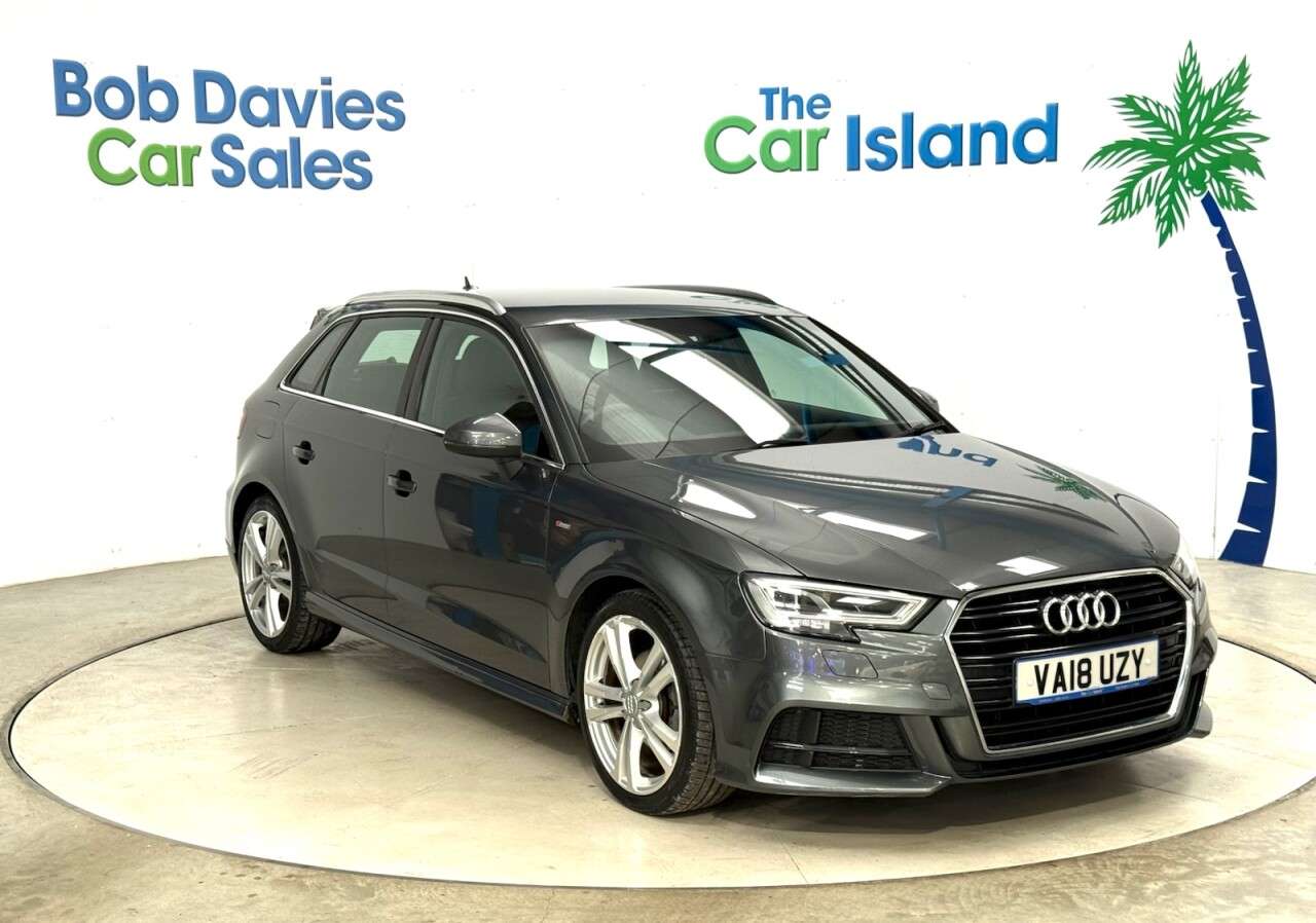 A 2018 AUDI A3 1.5 TFSI CoD S line Sportback 5dr Petrol Manual Euro 6 (s/s) (150 ps) Full A 2018 AUDI A3 1.5 TFSI CoD S line Sportback 5dr Petrol Manual Euro 6 (s/s) (150 ps) Full
