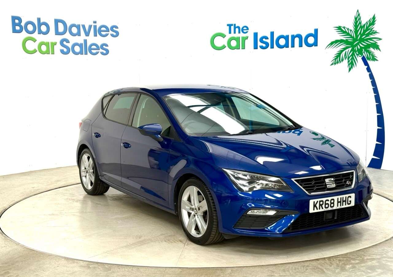 A 2018 SEAT LEON 1.5 TSI EVO FR Hatchback 5dr Petrol Manual Euro 6 (s/s) (130 ps) SATNAV, Ap A 2018 SEAT LEON 1.5 TSI EVO FR Hatchback 5dr Petrol Manual Euro 6 (s/s) (130 ps) SATNAV, Ap