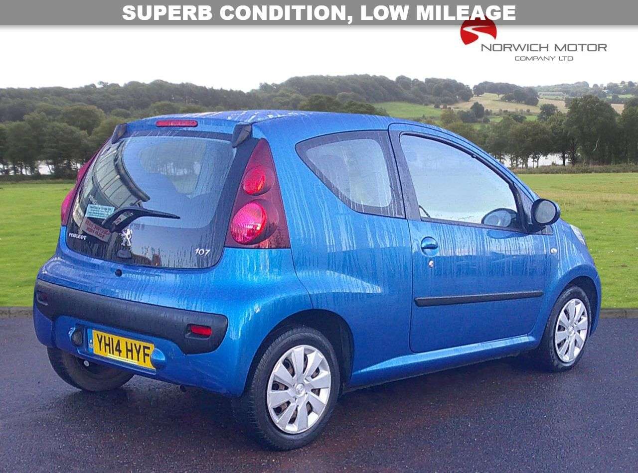 A 2014 PEUGEOT 107 1.0 12V Active Hatchback 3dr Petrol Manual Euro 5 (68 ps) Service History A 2014 PEUGEOT 107 1.0 12V Active Hatchback 3dr Petrol Manual Euro 5 (68 ps) Service History