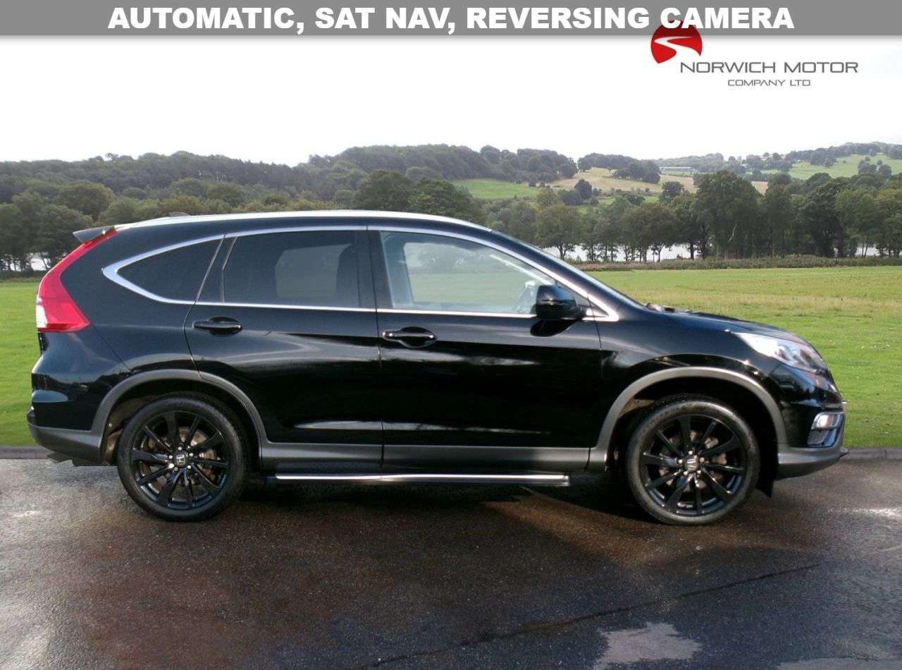 A 2017 HONDA CR-V 1.6 i-DTEC Black Edition SUV 5dr Diesel Auto 4WD Euro 6 (160 ps) Automatic A 2017 HONDA CR-V 1.6 i-DTEC Black Edition SUV 5dr Diesel Auto 4WD Euro 6 (160 ps) Automatic
