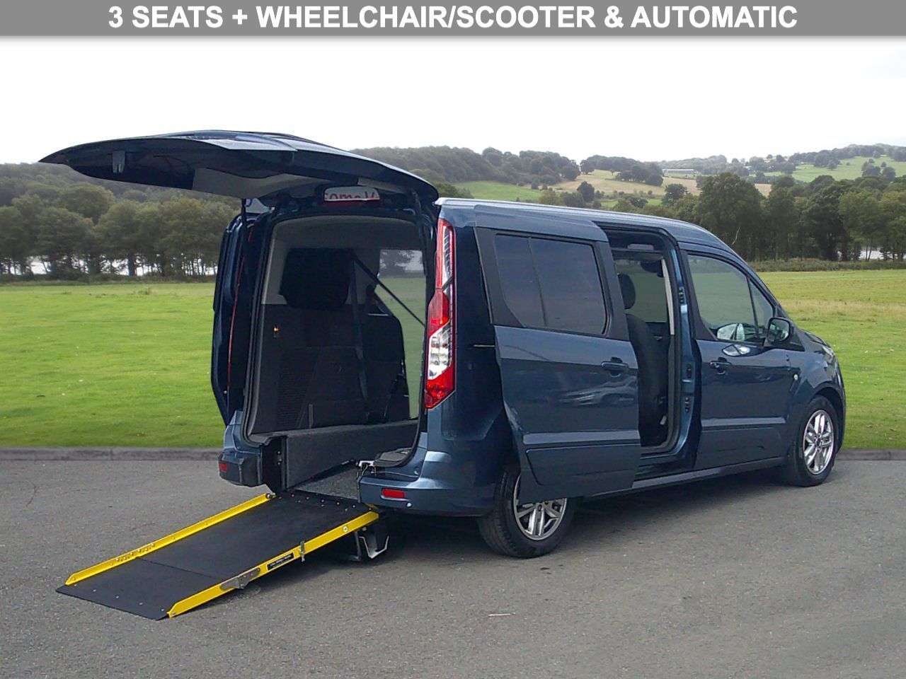 A 2020 FORD GRAND TOURNEO CONNECT 1.5 EcoBlue Titanium MPV 5dr Diesel Auto Euro 6 (s/s) (120 ps) 3 SEATS PLUS A 2020 FORD GRAND TOURNEO CONNECT 1.5 EcoBlue Titanium MPV 5dr Diesel Auto Euro 6 (s/s) (120 ps) 3 SEATS PLUS