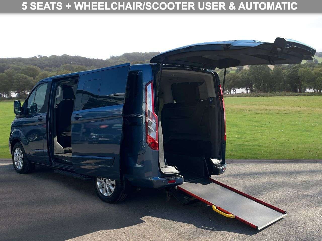 A 2018 FORD TOURNEO CUSTOM 2.0 320 EcoBlue Titanium Minibus Double Cab 5dr Diesel Auto L1 Euro 6 (s/s) A 2018 FORD TOURNEO CUSTOM 2.0 320 EcoBlue Titanium Minibus Double Cab 5dr Diesel Auto L1 Euro 6 (s/s)