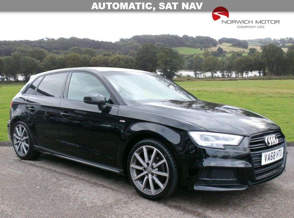A 2019 AUDI A3 1.0 TFSI 30 Black Edition Sportback 5dr Petrol S Tronic Euro 6 (s/s) (116 p A 2019 AUDI A3 1.0 TFSI 30 Black Edition Sportback 5dr Petrol S Tronic Euro 6 (s/s) (116 p