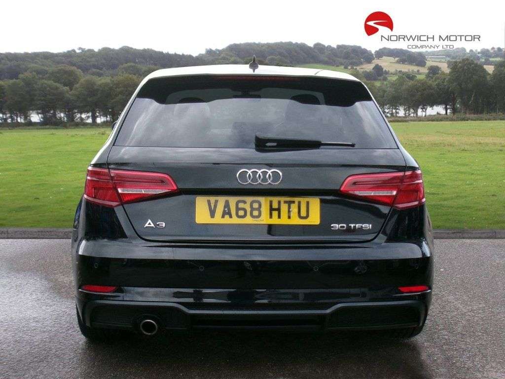 A 2019 AUDI A3 1.0 TFSI 30 Black Edition Sportback 5dr Petrol S Tronic Euro 6 (s/s) (116 p A 2019 AUDI A3 1.0 TFSI 30 Black Edition Sportback 5dr Petrol S Tronic Euro 6 (s/s) (116 p
