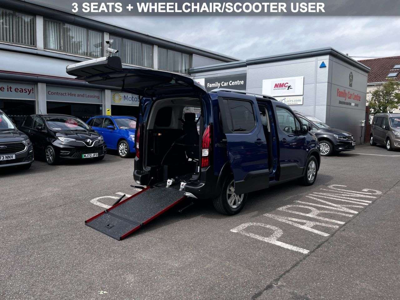 A 2021 PEUGEOT RIFTER 1.5 BlueHDi Allure Premium Standard MPV 5dr Diesel Manual Euro 6 (s/s) (100 A 2021 PEUGEOT RIFTER 1.5 BlueHDi Allure Premium Standard MPV 5dr Diesel Manual Euro 6 (s/s) (100