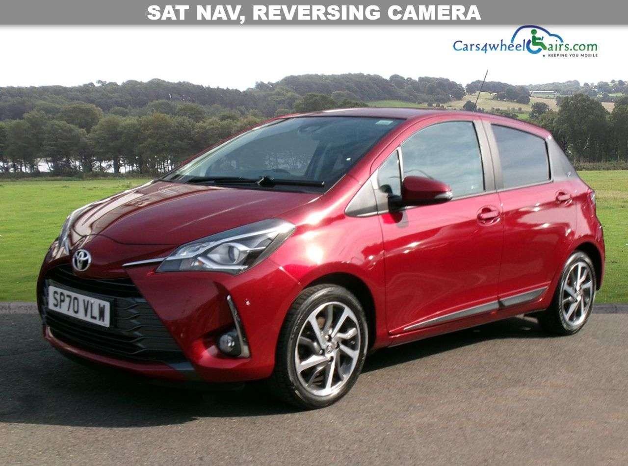 A 2020 TOYOTA YARIS 1.5 VVT-i Y20 Bi-tone Hatchback 5dr Petrol Manual Euro 6 (111 ps) Sat Nav, A 2020 TOYOTA YARIS 1.5 VVT-i Y20 Bi-tone Hatchback 5dr Petrol Manual Euro 6 (111 ps) Sat Nav,