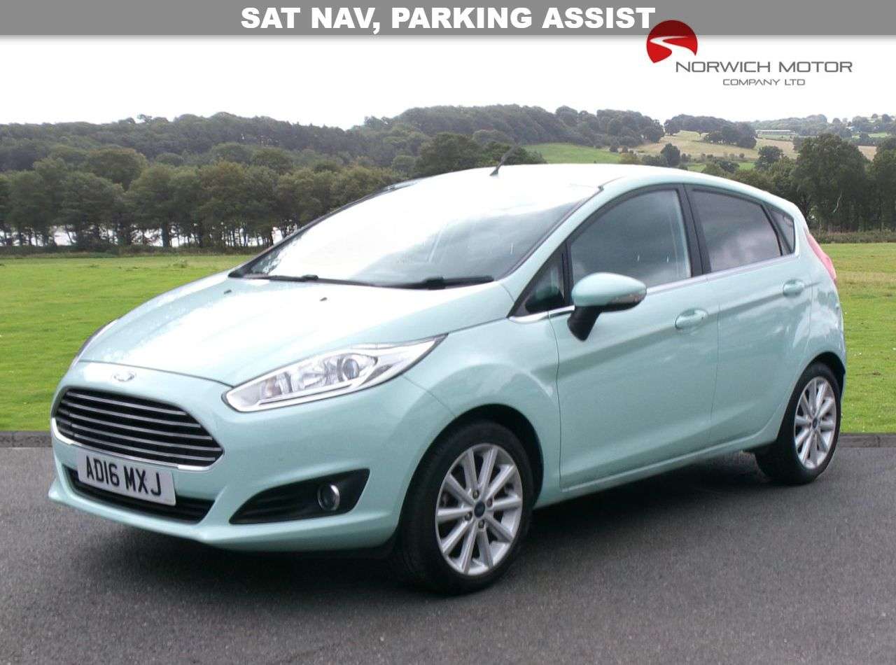 A 2016 FORD FIESTA 1.0T EcoBoost Titanium Hatchback 5dr Petrol Manual Euro 6 (s/s) (100 ps) SA A 2016 FORD FIESTA 1.0T EcoBoost Titanium Hatchback 5dr Petrol Manual Euro 6 (s/s) (100 ps) SA